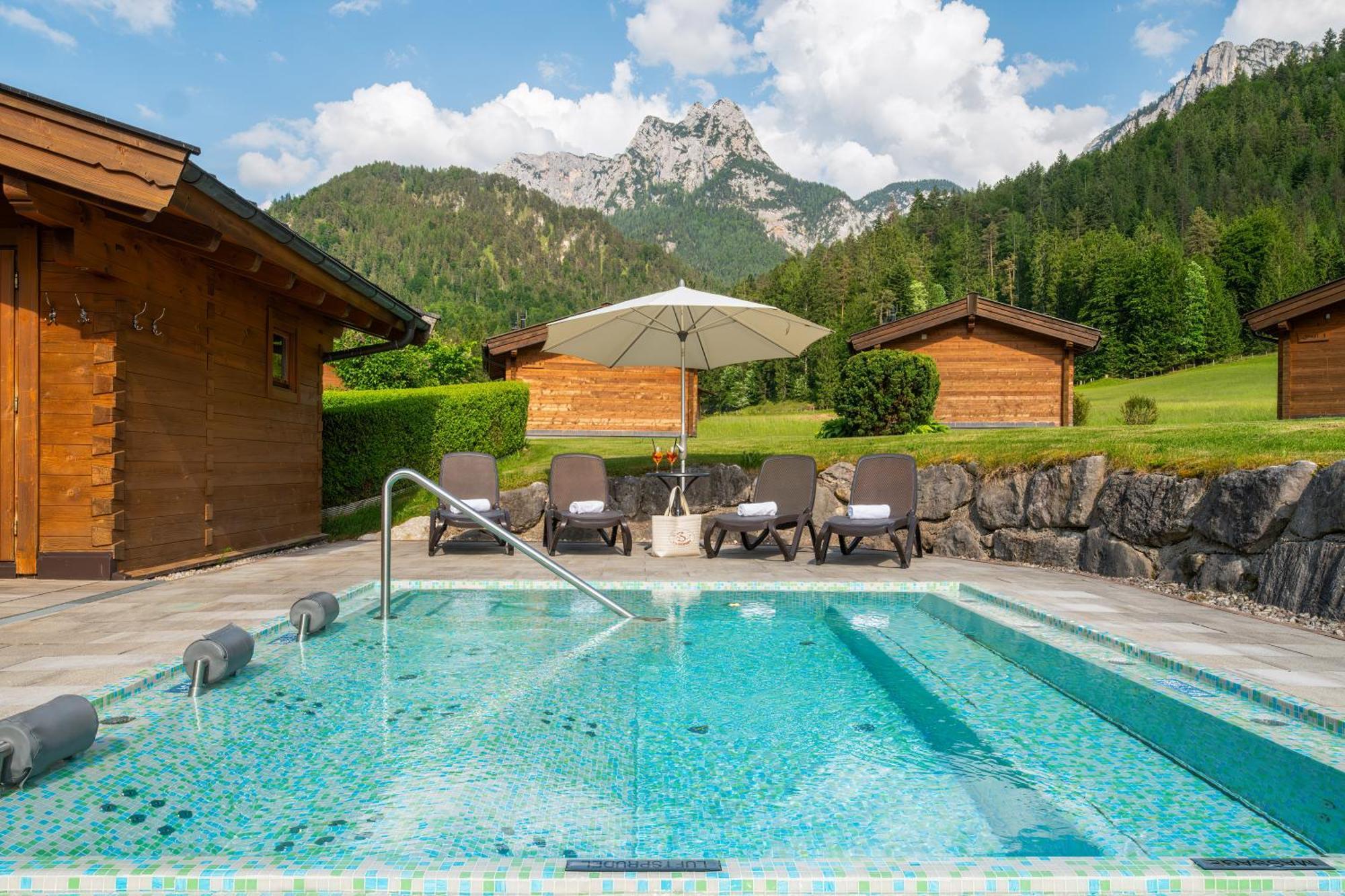 Hotel Vitaloase Zu Den Drei Bruedern Unken Bagian luar foto