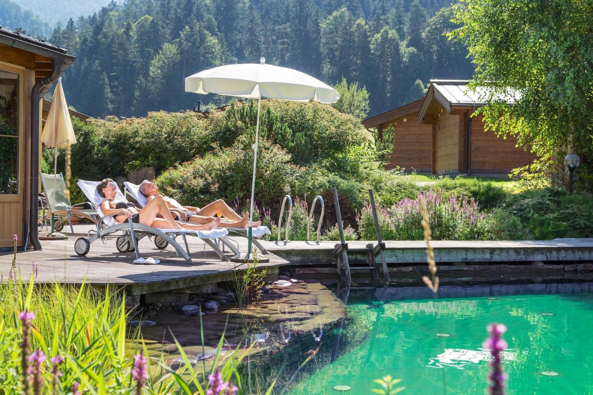 Hotel Vitaloase Zu Den Drei Bruedern Unken Bagian luar foto